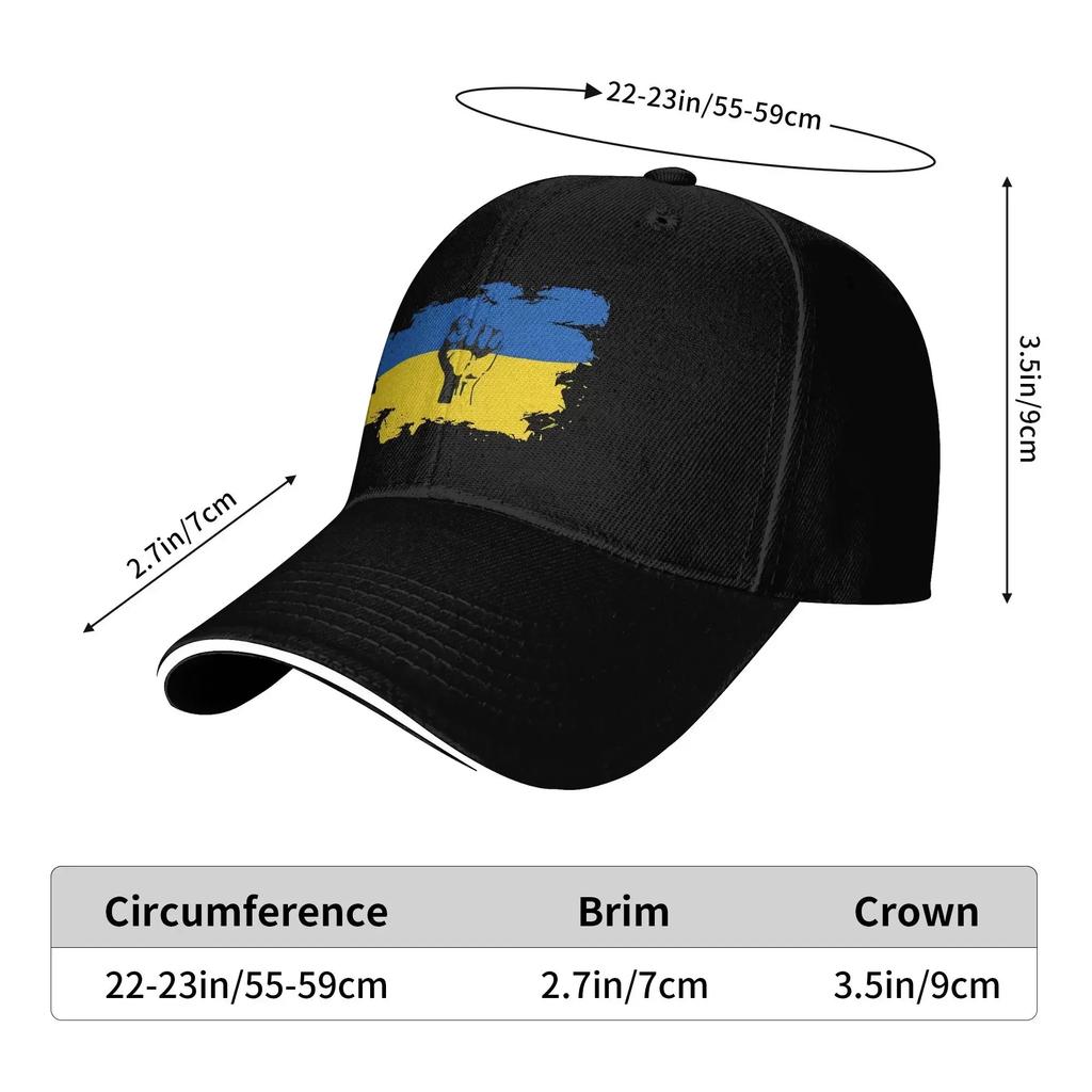 Кепки с символикой Украины для мужчин и женщин, модная бейсболка, кепка тракер с логотипом поддержки, повседневный головной убор, регулируемая посадка