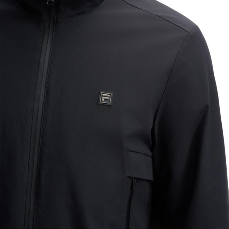 FILA Puffer Jacket Men's Jet Black F11M513902F-BK