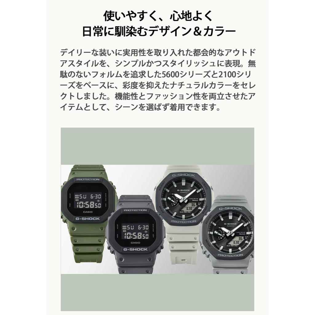 Casio G-Shock Men's Watch Urban Utility Series DW-5610UU-3JF, Green, Authentic Japan Model