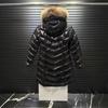Чистая высококачественная гусиный пух версия Mengjia новая женская пуховая куртка с меховым воротником на талии fulmarus