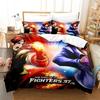3D Printed Anime The King Of Fighter Bedding Sets Exquisite Bed Supplies Set Duvet Cover Bed Comforter Set Luxury Birthday Gift