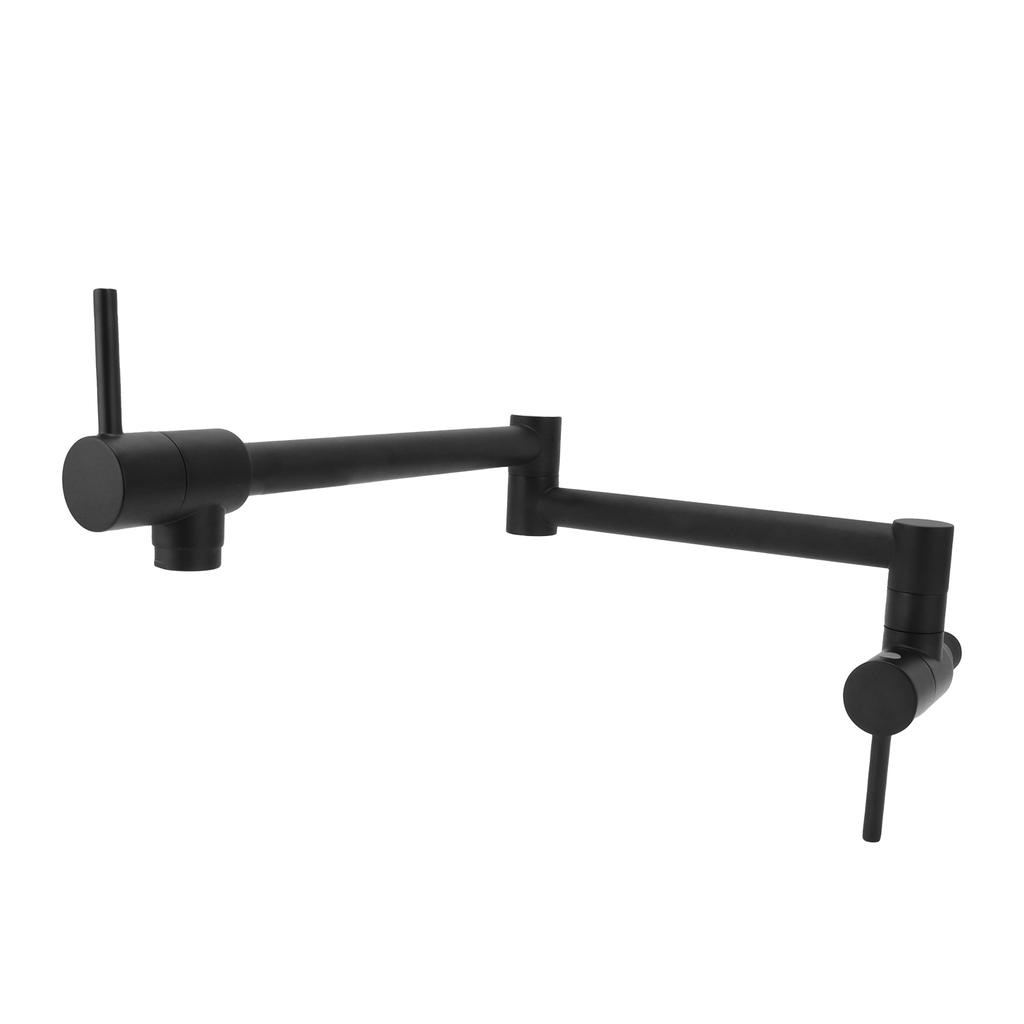 Folding Faucet Water Tap Sink Faucet with 2 Handles for Kitchen Bathroom Water Purifier