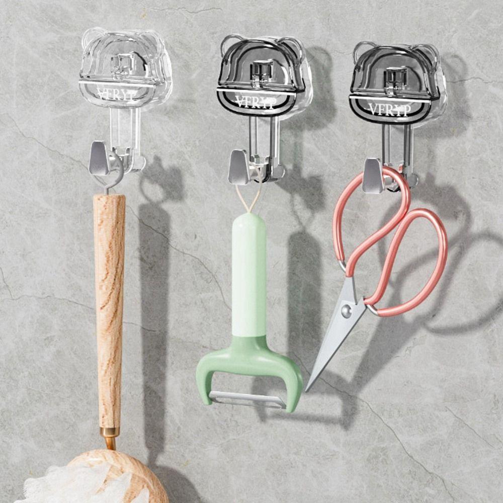 Настенные подвесные дверные настенные вакуумные крючки пластиковые вешалки для одежды крючки на присосках для дома