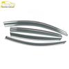 3D Stainless Steel Rain Guards & Sun Visor Trim for Tenth-Gen Accord (18 Models)