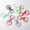Color Lobster Clasp Big Spring Clasps Hooks With Open Rings Key Hook Keyrings For Jewelry Making Diy Keychain Accessories