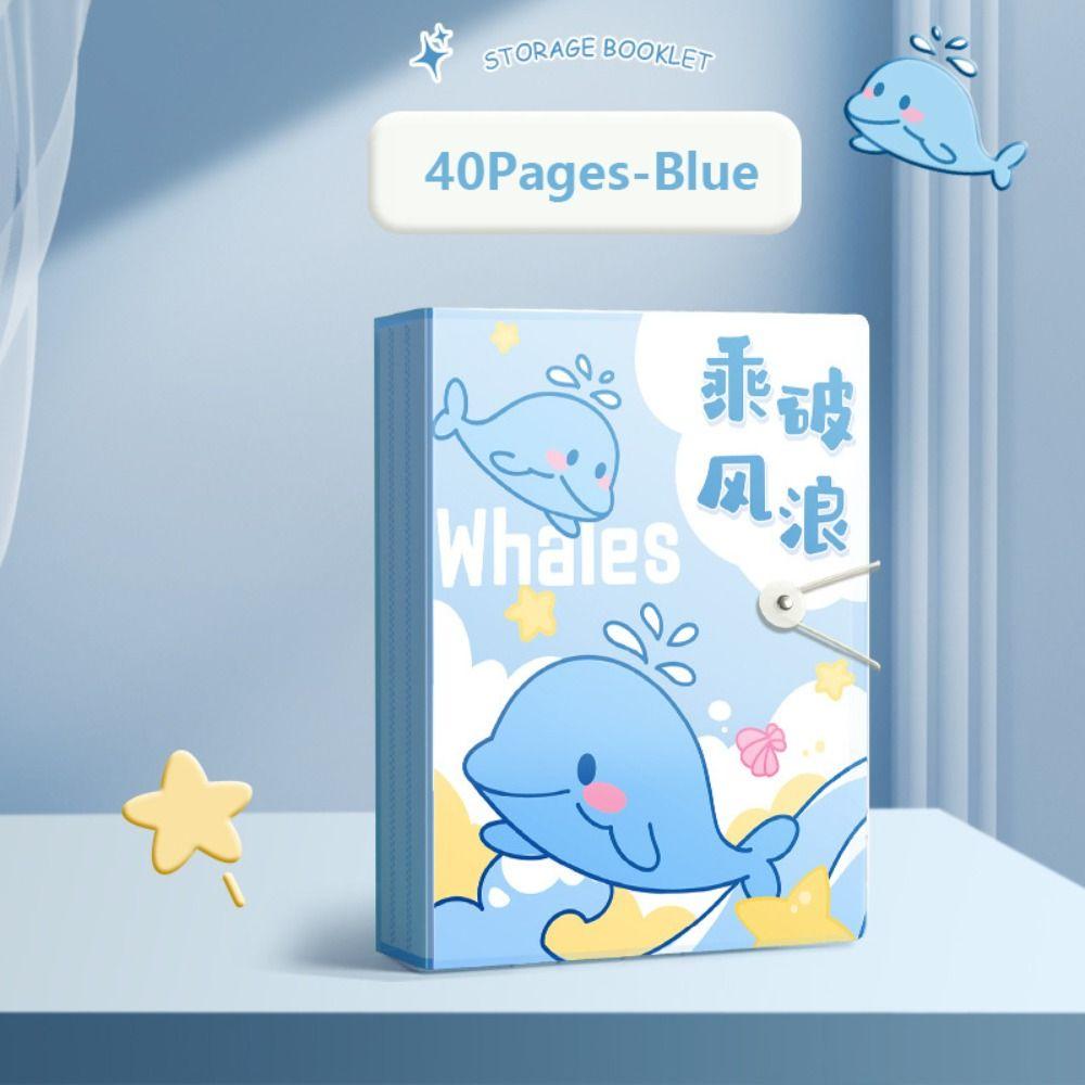 Архивная сумка на 30/40/60 страниц, сумка для файлов «Панда», высококачественный буклет для хранения, подарок для студентов