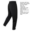 Men Jogging Pants Drawstring Elastic Waist Slim Fit Training Trousers with Pockets Solid