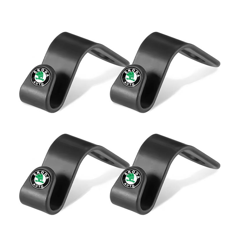 Car seat hook multi-functional storage hook accessory For skoda OCTAVIA RS FABIA KAMIQ KAROQ KODIAQ RAPID SCALA SUPERB