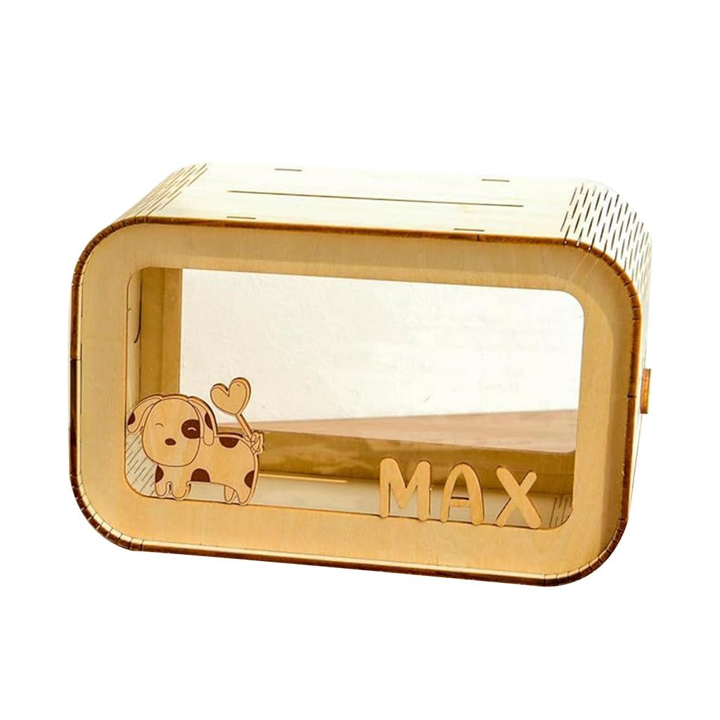 Деревянная коробка для денег на выпускной подарок Креативное украшение для вечеринки Банк