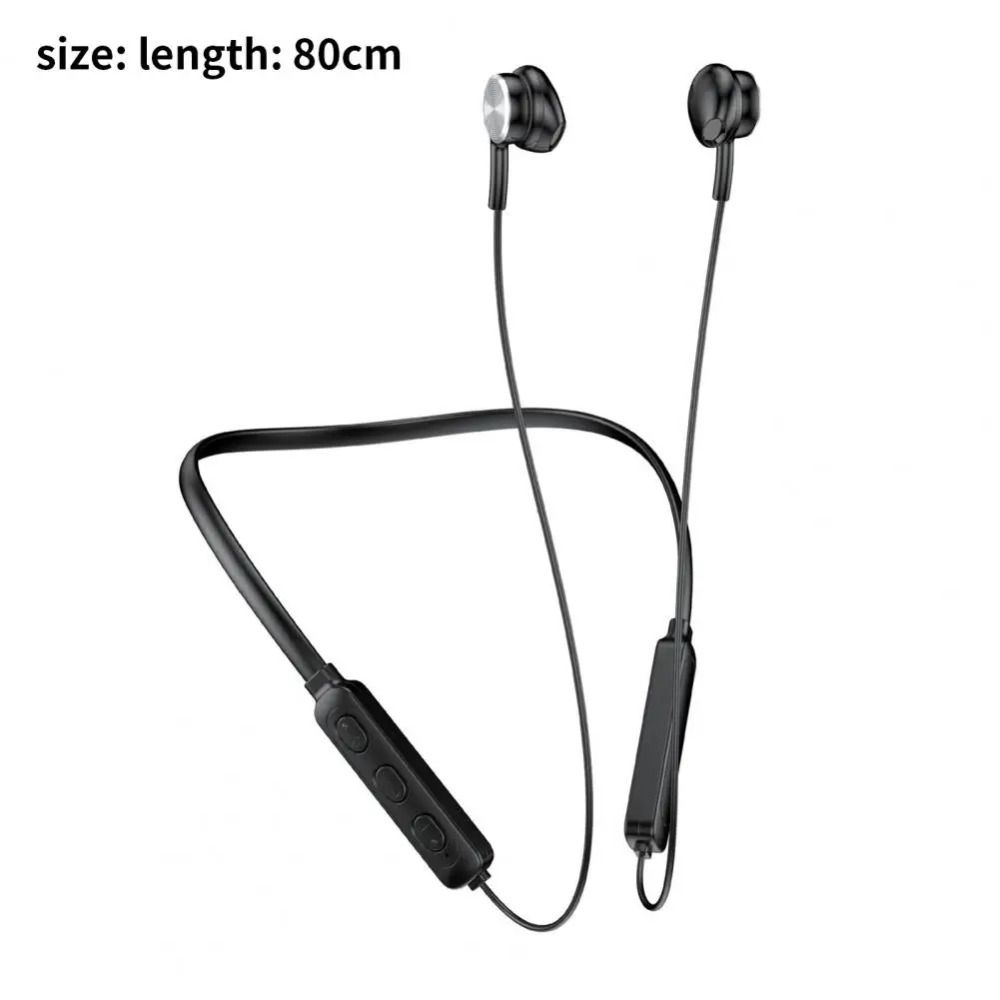 with Mic Neckband Headphones Waterptoof Sports Headsets Wireless Bluetooth Earphones Sports