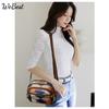 Fashionable Retro Patchwork Small Square Bag Shoulder Bag