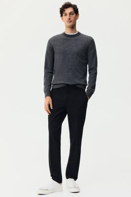 Брюки HM Tailored Slim Fit, черные