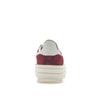 Adidas Gazelle Bold Shadow Red White женские кроссовки Cloud-White Core-White HQ6892