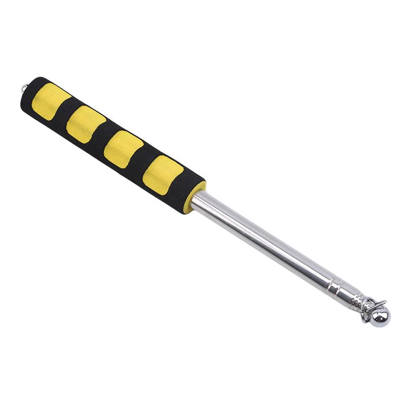 1.2/1.6M Handle Flagpole Telescopic Stainless Steel Tour Guide Banner Flagstaff Teaching Stick PPT presentation Flagpole