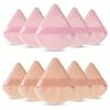 10 Pieces Powder Puffs Triangle Cosmetic Powder Puff Reusable Powder Sponge Makeup Foundation Sponge For Face Powder Makeup Tool
