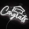 Светодиодная неоновая вывеска Congrat Grad, не мерцает, яркость регулируется, питание от USB, ночник Congrat Graduation Sign