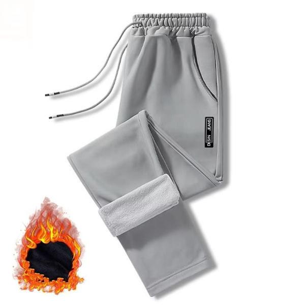 Флисовые брюки мужские флисовые спортивные штаны мужские зимние флисовые спортивные штаны с эластичной резинкой на талии и завязками на утолщенной флисовой подкладке спортивные штаны