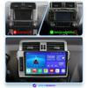 Hizpo 2 Din Carplay 4G-LTE 9 дюймов для Toyota Land Cruiser Prado 150 2013-2017 Автомобильный радиоприемник Мультимедийный видеоплеер Навигация GPS Интеллектуальный экран DSP