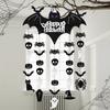 Halloween Hanging Bats Pendant Spooky Scene Layout Ornament Party Supplies for Indoor Outdoor,