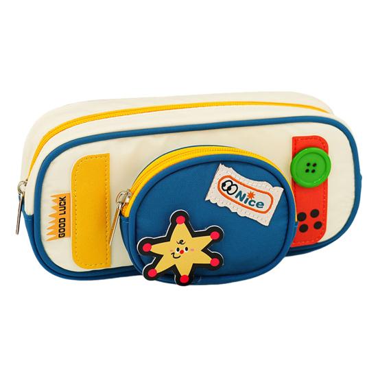 Милый пенал мультяшный кот пенал большой вместимости органайзер для канцелярских товаров для средней школы и начальной школы