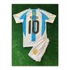 Детский комплект шорт из джерси Messi Argentina, новый сезон 24–25