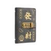 PU Leather Envelop Savings Challenges Book God of Wealth Style Cash Budget Notebook  Money Planners