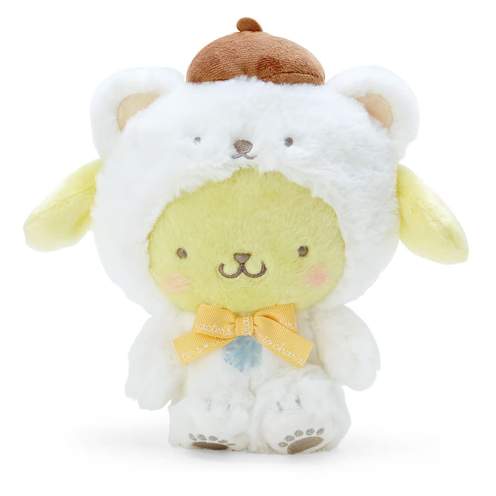 Sanrio Sanrio Plush Pompompurin Purin POMPOMPURIN Fluffy Snow Design Series Character X 12 X 23cm 539155 SANRIO 21.5