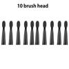 Насадки для электрической зубной щетки Sonic, 10 шт., мягкие сменные насадки для щеток, аксессуары для взрослых мужчин и женщин