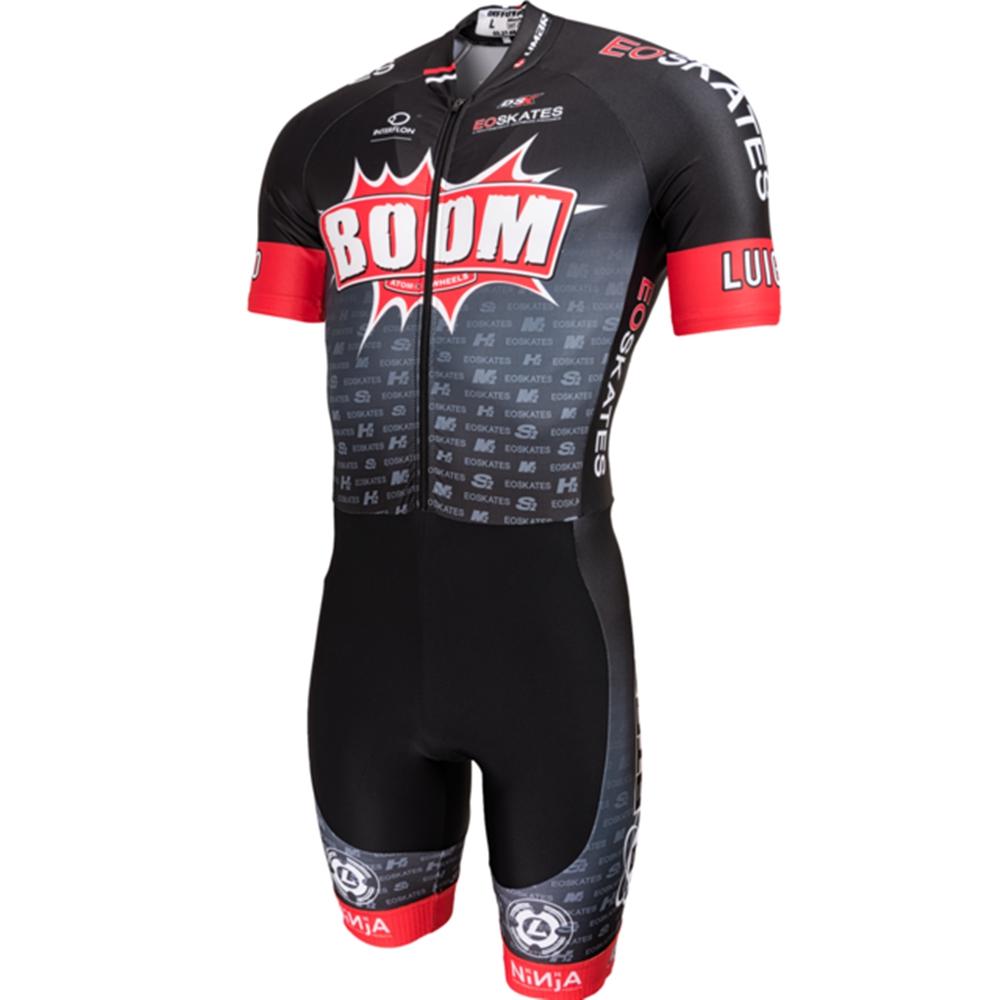 Summer Breathable Cycling Suit Set 2026 Bont Men Pro Team Inline Speed Skating Racing Suit Skinsuit