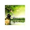 Green Bamboo Canvas Painting Zen Stone Canvas Prints Wall Art Water Zen Spa Posters for Living Room Bedroom Home Office Decor