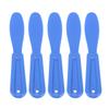 5 шт. Стоматологические пластиковые шпатели для гипса, нож для смешивания альгинатных оттискных материалов, темно-синий