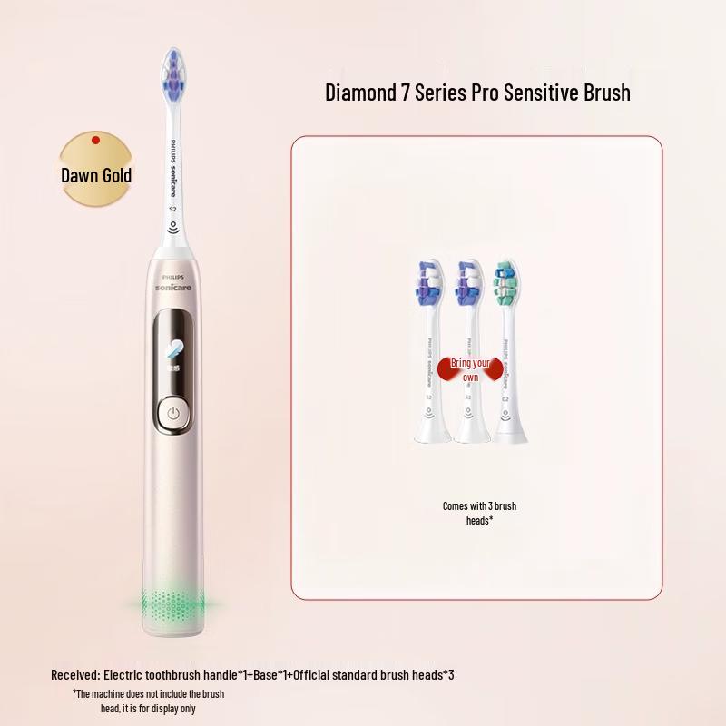 Электрическая звуковая зубная щетка Philips DiamondClean 7 Pro, вилка CN (адаптер в комплекте)