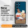 Cute D-Dinotaeng  Phone Case For Samsung Galaxy S25 S24 S23 S22 S21 S20 Plus Ultra Note20 Soft Black