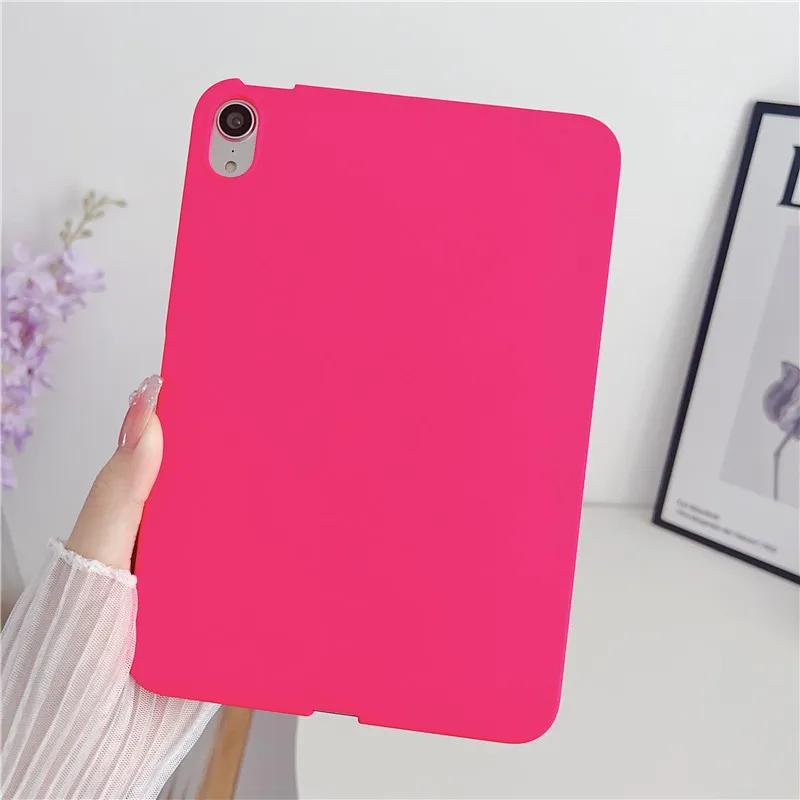 Для iPad 10-го 9-го 8-го 7-го 6-го 5-го 9,7-дюймового 10,9-дюймового Поколения Pro 11 Air 5 4 3 Mini 6 4 5 Чехлы Конфетный ударопрочный Задняя крышка Funda
