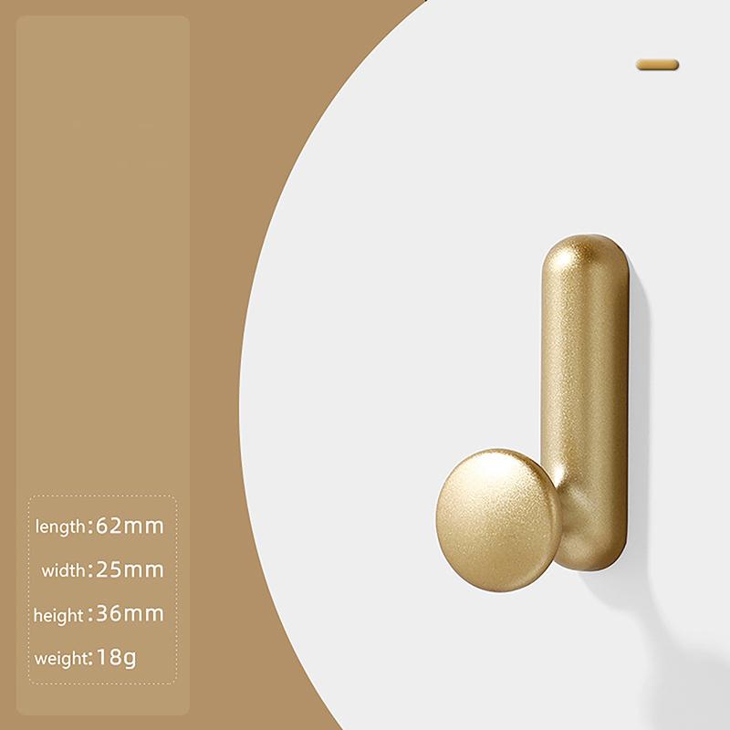Современный скандинавский светлый роскошный алюминиевый сплав новый подвесной крючок для ванной комнаты, гардеробная дверь, настенный крючок для одежды и гардероба