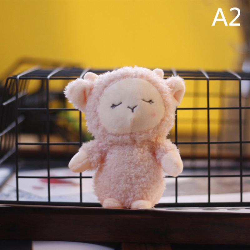 1 шт. Плюшевая кукла Маленький барашек, Милая кукла животное, Мягкая хлопковая набивная кукла, Детская плюшевая игрушка, Партнер для сна, Подарок на день рождения