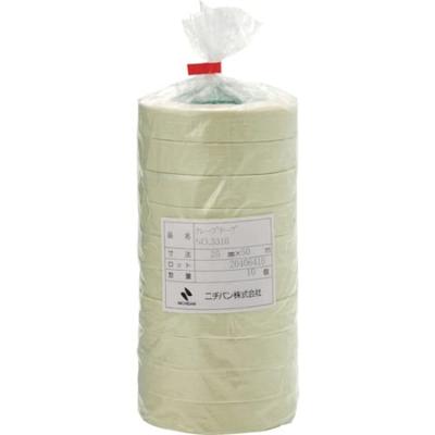 Малярная лента Nichiban из креповой бумаги 25 мм x 50 м, 3310-25, (10 рулонов) 3310H-25