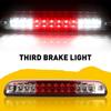 Для Ford F250/350 99-16 Красный SD-объектив Светодиодный 3-й стоп-сигнал Задний фонарь