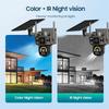 V380Pro Dual-Lens 4G Solar CCTV Camera for Outdoor Home Remote Monitoring