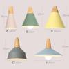 Nordic Macaron Wood LED Pendant Light for Restaurant, Bar, Office, or Study