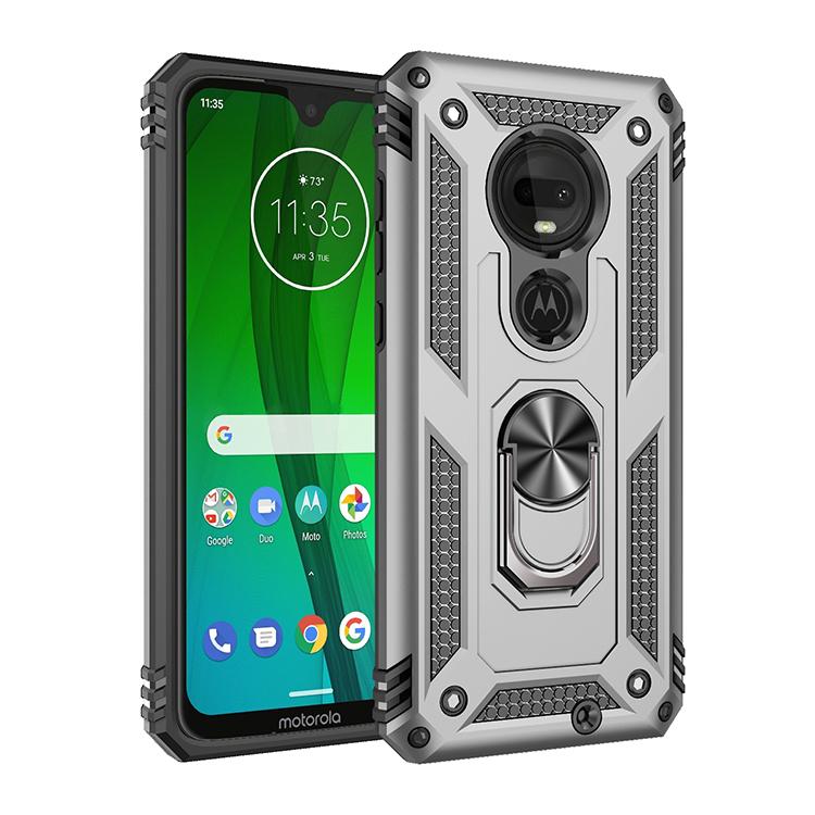 Противоударный чехол для Motorola Moto G7 Plus, защитный противоударный чехол для Moto G7 Plus G 7 + 7plus, военный защитный автомобильный держатель, магнитный чехол