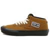 Skate Half Cab Duck золотисто-коричневые мужские кроссовки черные VN0007PG11D