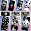 Мультяшный Милый Медведь Панда Чехол для Телефона Для iPhone 16 15 14 12 11 13 Pro Max 12 13 mini XR 15 16 Plus 16e Защитный Чехол