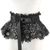Fashion Casual High Waist Wide Waist Band Ladies Dress Cummerbands Corset Waistband Lace Tie Belt