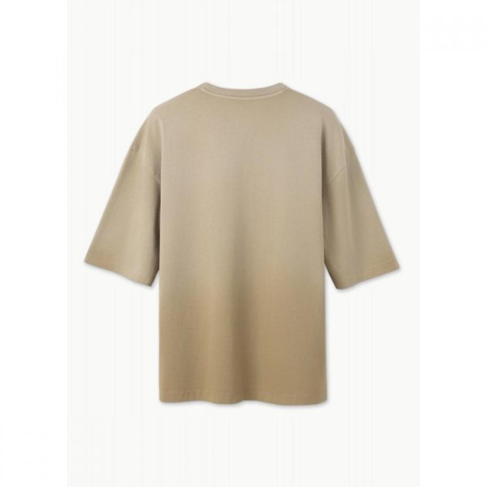 Budhi Mudra OverfiT Half Sleeve T shirT muTed Lime b61003aTs52 G48