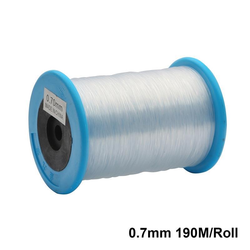 Clear Non-Elastic Beading Line for Handmade Jewelry and DIY Crafts