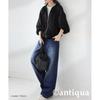 [antiqua] Блузон Antica с лентой для гонок женский, внешний PK-01304 Onesize 05 черный