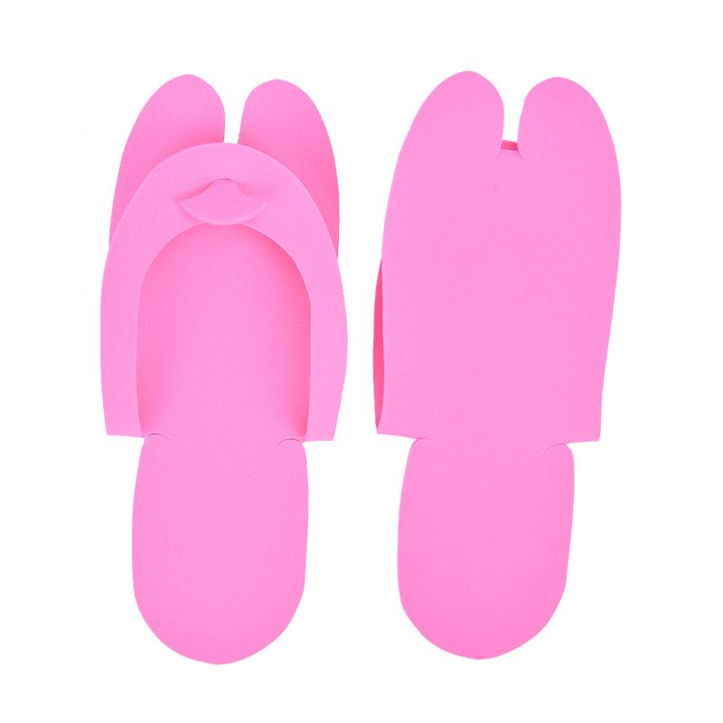 12 Pairs Disposable Foam Slippers Salon Spa Pedicure Sandals Foam Slippper