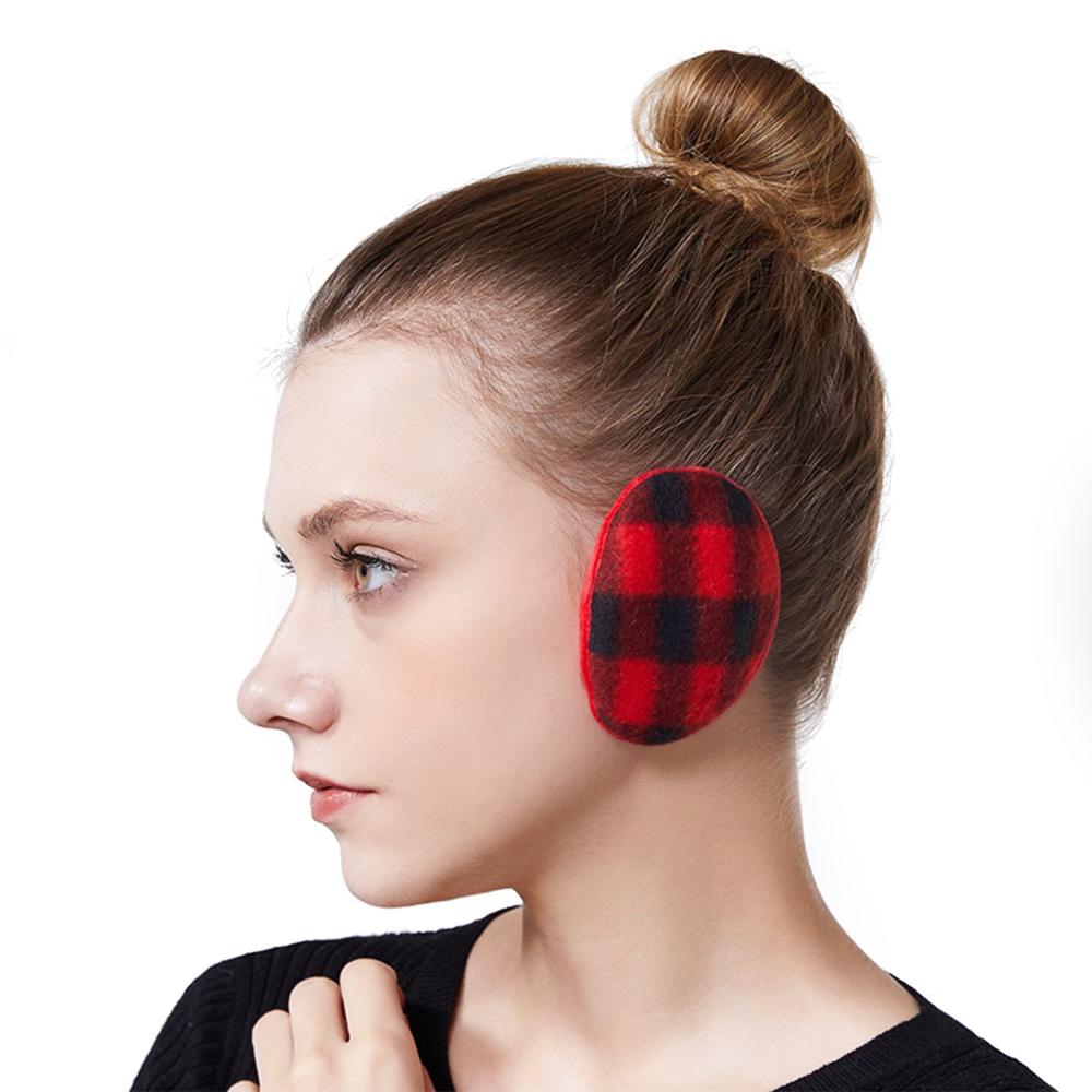 Зимние теплые флисовые грелки для ушей без ремешков, наушники для холодной погоды, наушники