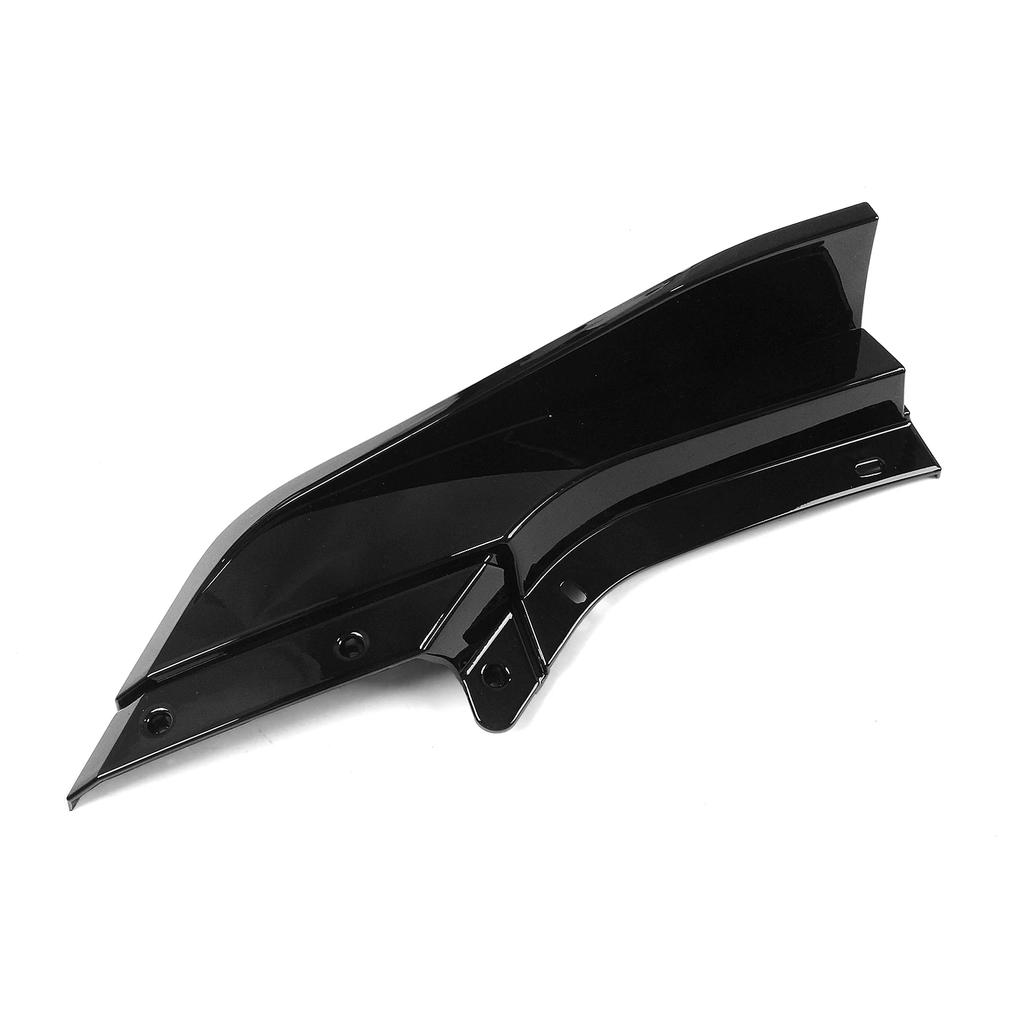 Car Front Bumper Lip Spoiler Splitter For Chevrolet Corvette C8 2 Door Z51 Stingray STG 3 2020-2024 Glossy Black Carbon Look